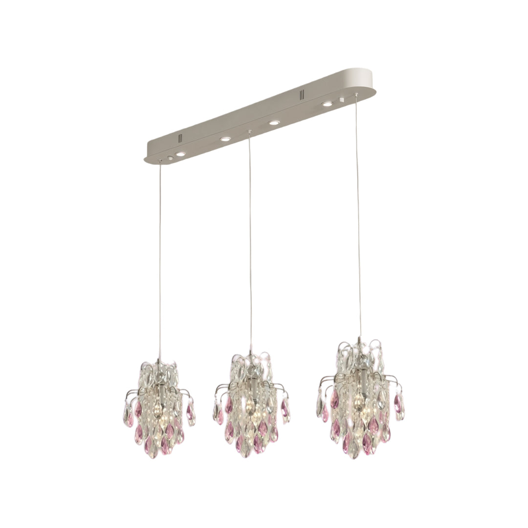 Crystal Pendant Light Fixtures French Luxury Ceiling Light