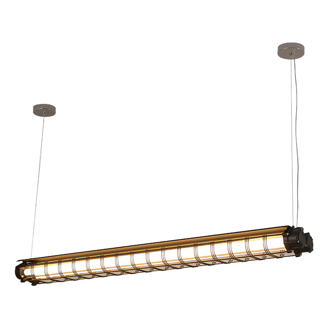 Vintage Style Pendant Lights Creative Long Strip Ceiling Light