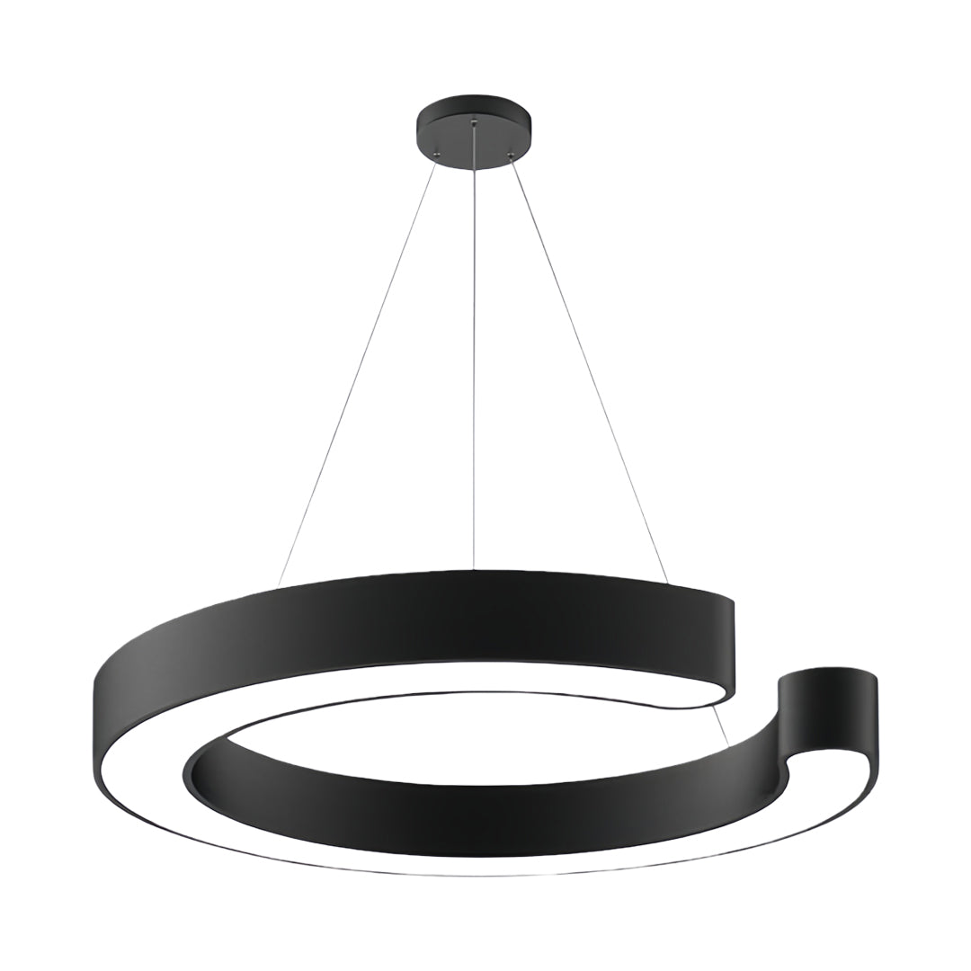 Geometric Pendant Light Iron Frame and Acrylic Ceiling Light