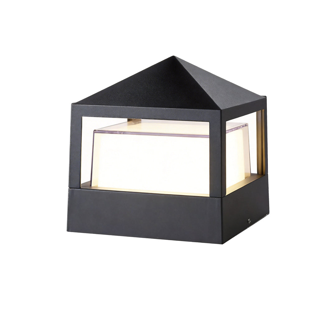 Square Pillar Lights Double-Layered Light-Blocking Outdoor Lamp