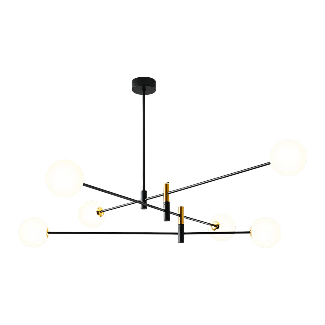 Branch Chandeliers Nordic Magic Black and Gold Iron Ceiling Light