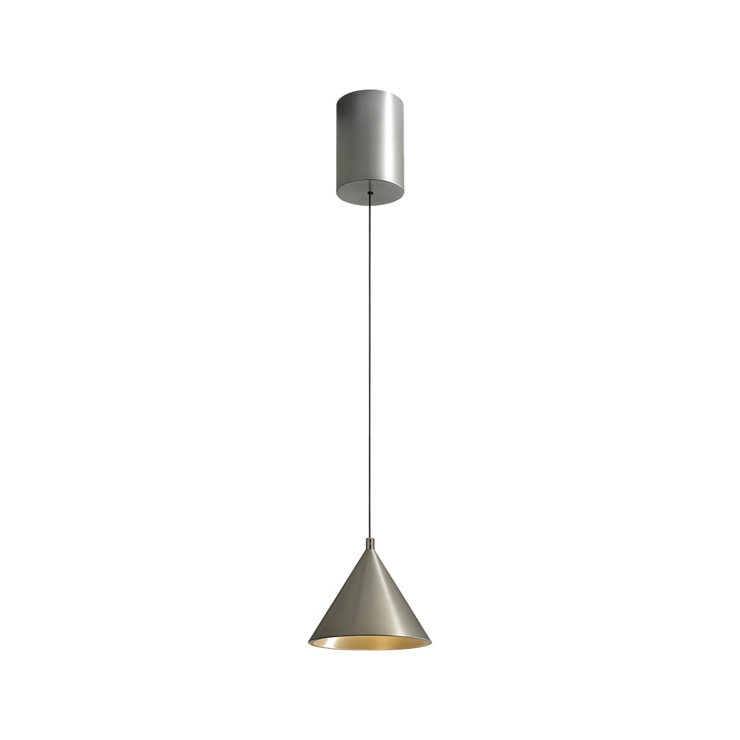 Silver Metal Pendant Light Italian Minimalist Ceiling Light
