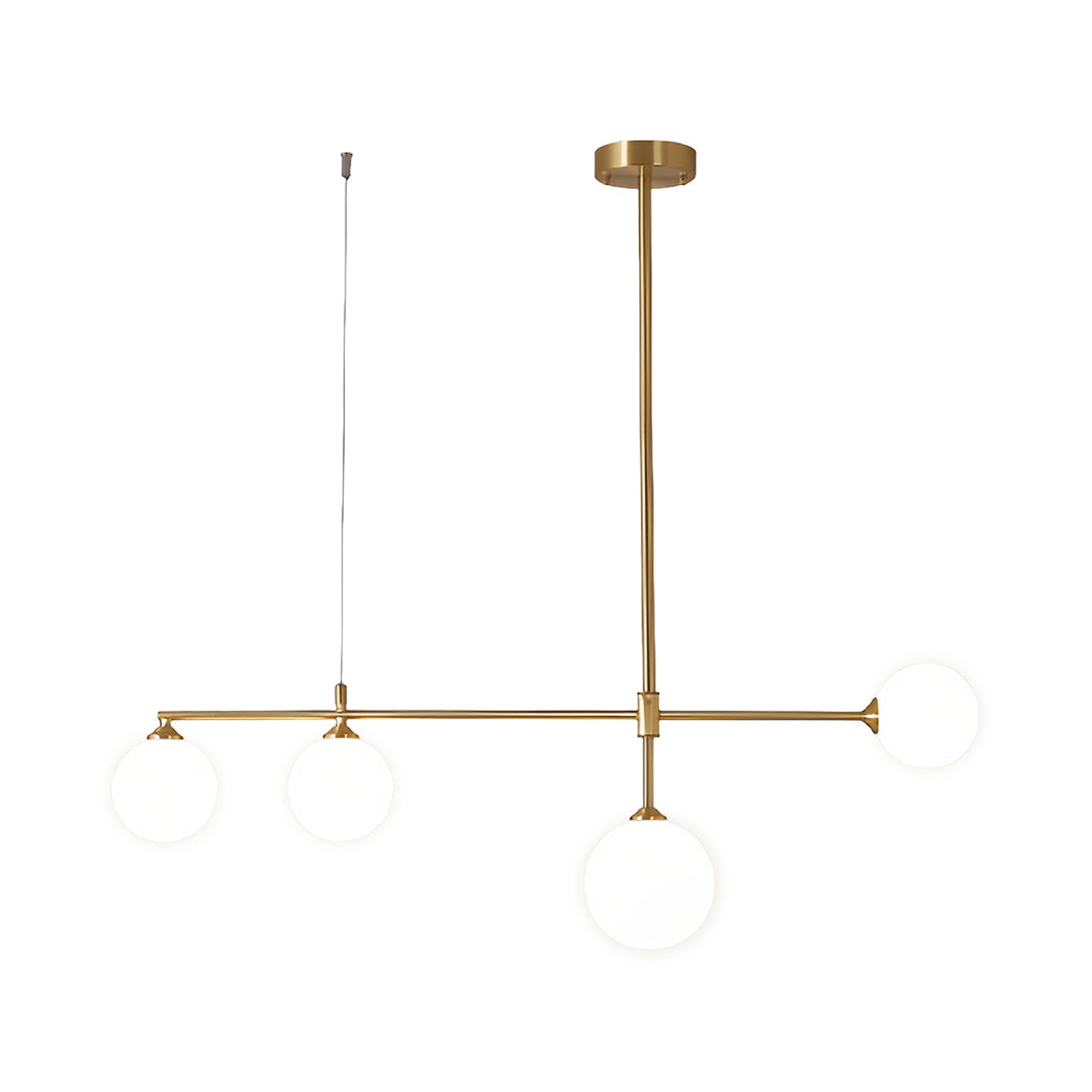 Bubble Glass Pendant Lights Nordic Minimalist Sleek Gold Ceiling Light