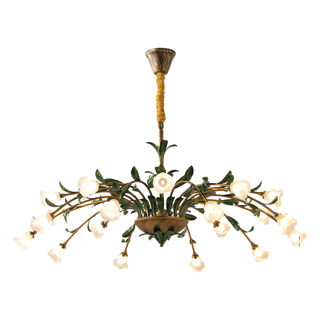 Vintage Floral Chandelier Vintage Rustic Branch Ceiling Light