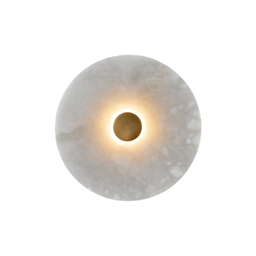 Round Wall Light Natural Marble Nordic Luxury Light