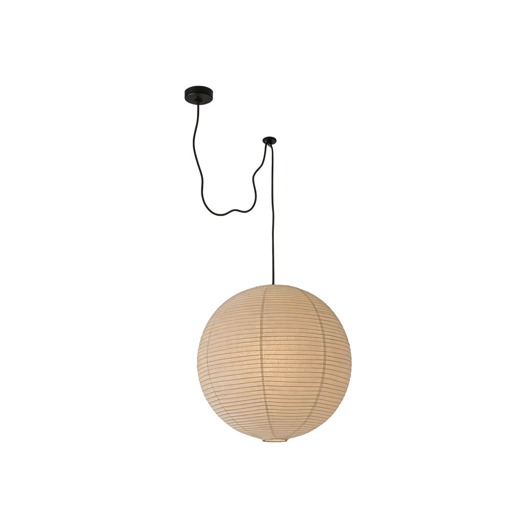 Paper Pendant Light Fixtures Movable Japanese Ambient Light