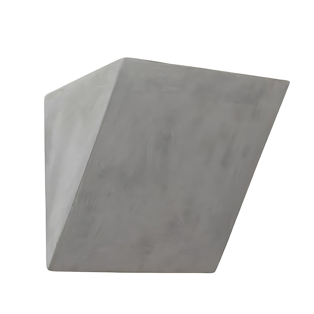 Night Wall Light Cement Up Lighting Minimalist Cement Body Lamp