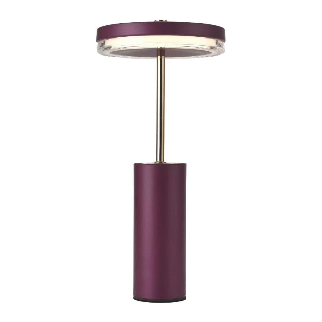 Cylinder Table Lamps European Style Decorative Ornament Metal Light