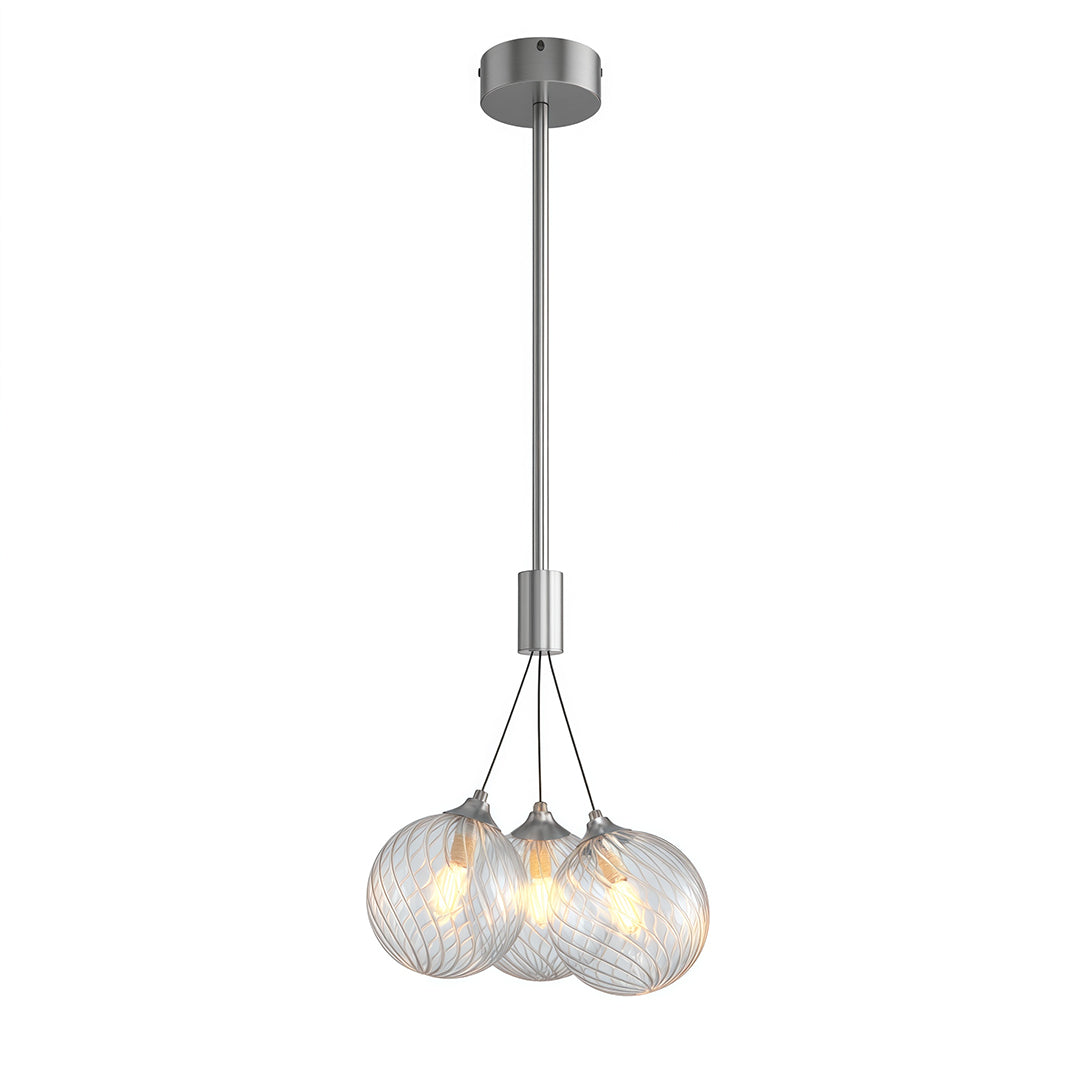 Modern Bubble Chandelier Minimalist Solid Copper Ceiling Light