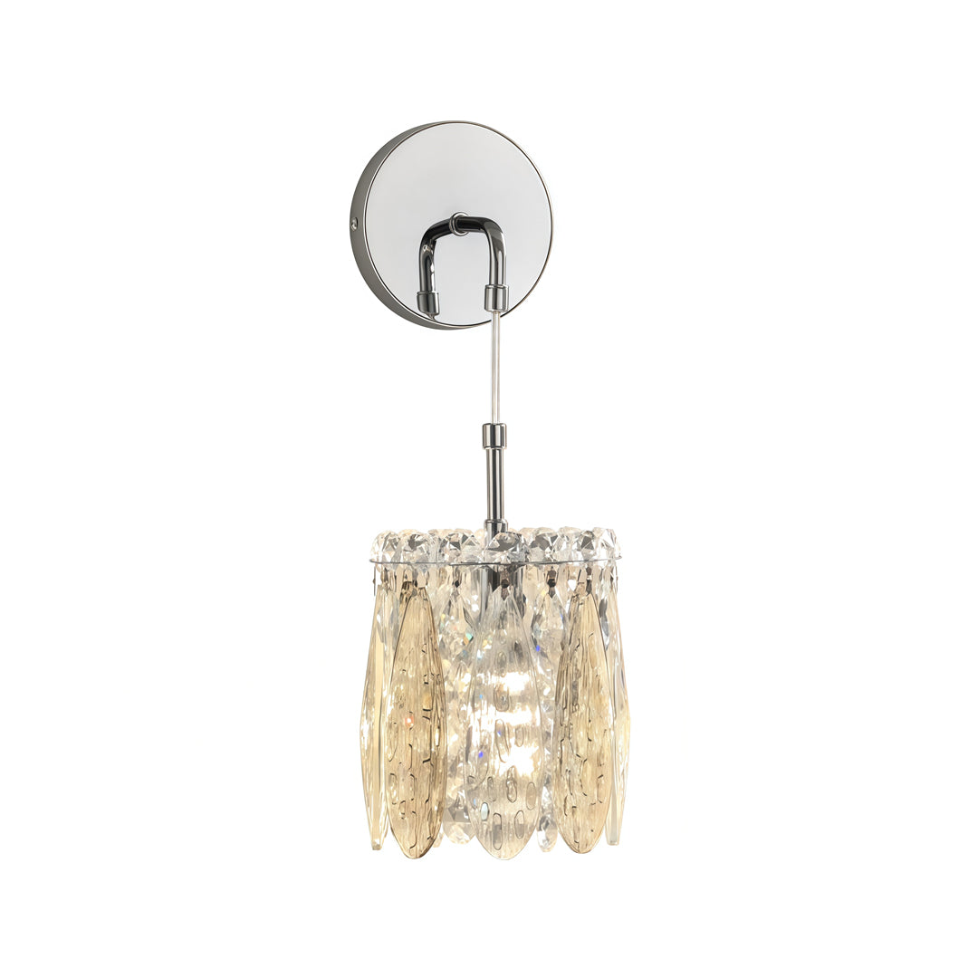 Wall Mount Pendant Light Modern Luxury Crystal Bedside Light