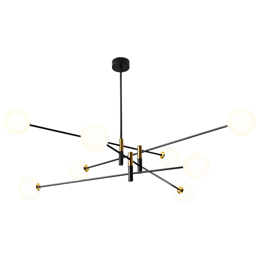 Branch Chandeliers Nordic Magic Black and Gold Iron Ceiling Light
