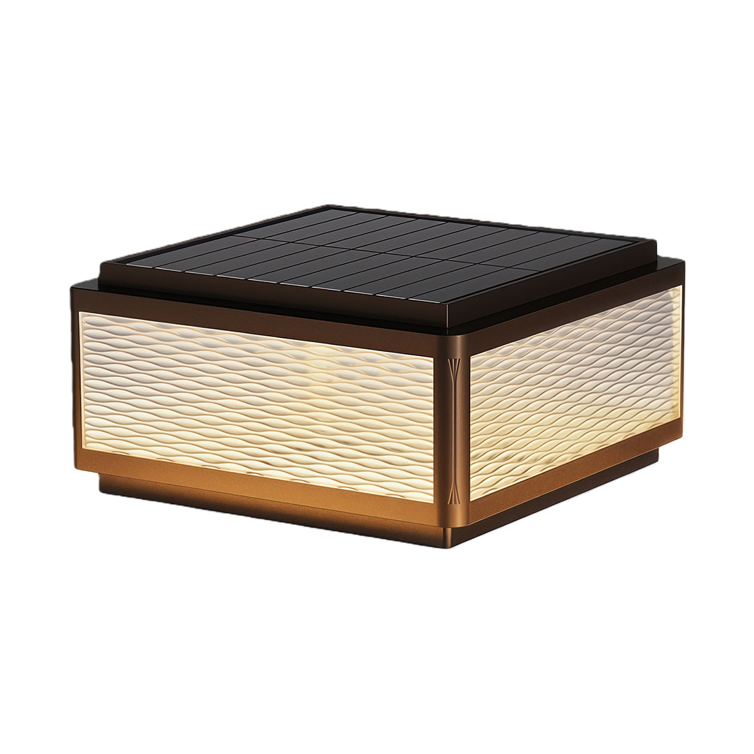 Outdoor Pillar Top Lights Waterproof Minimalist Post Light