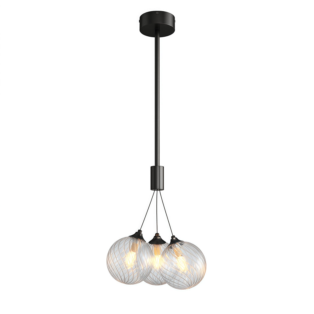 Modern Bubble Chandelier Minimalist Solid Copper Ceiling Light