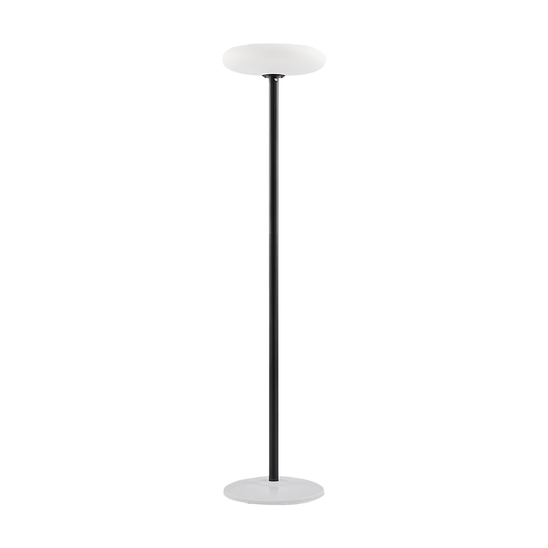 Outdoor Patio Floor Lamps Aluminum PE Body Solar Waterproof Light