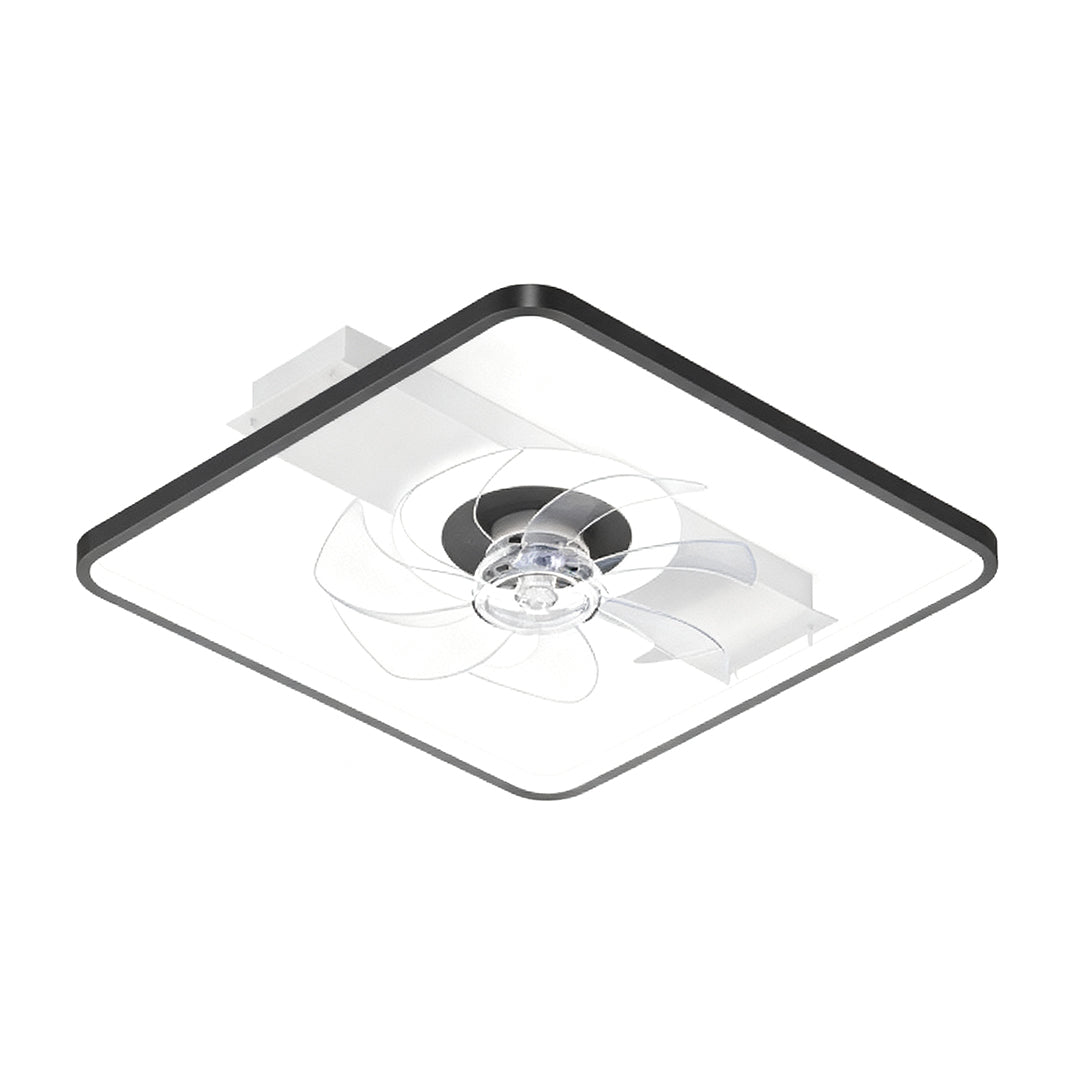 Minimalist Ceiling Fan with Light Ultra-Quiet LED Fan Light