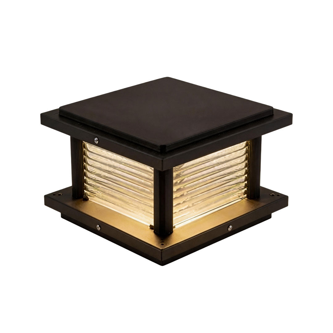 Solar Pillar Lights Modern Outdoor Waterproof Column Lamp