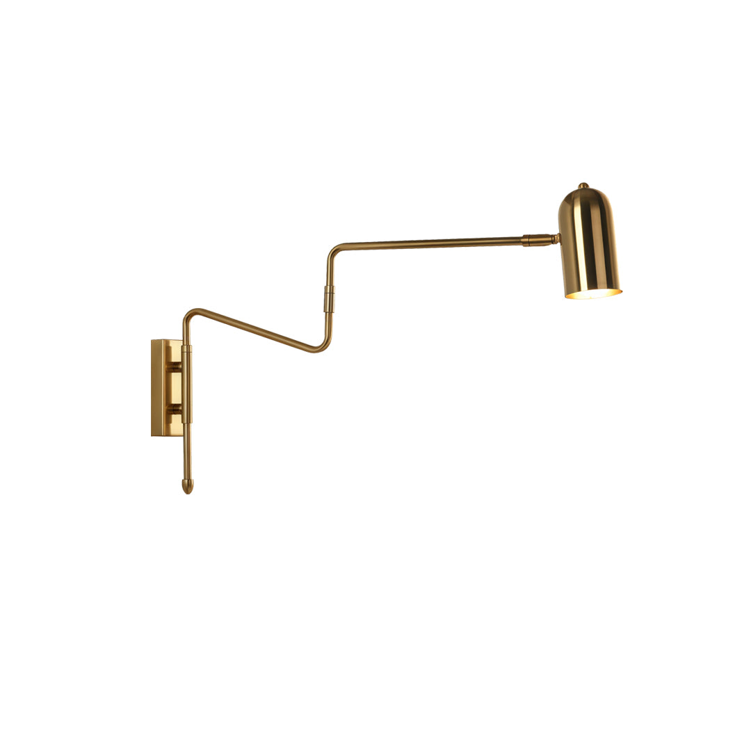 Bedroom Swing Arm Wall Sconces Nordic Adjustable Light