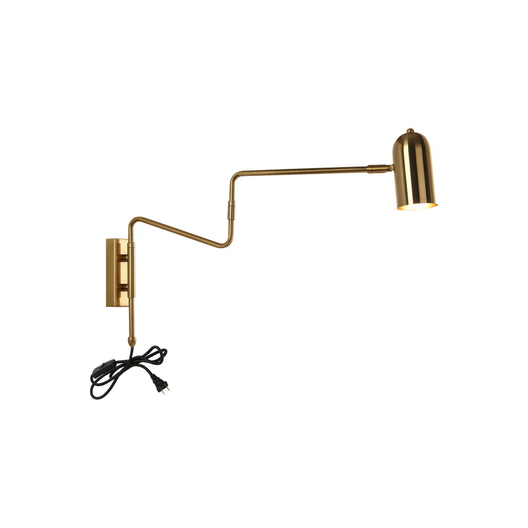 Bedroom Swing Arm Wall Sconces Nordic Adjustable Light