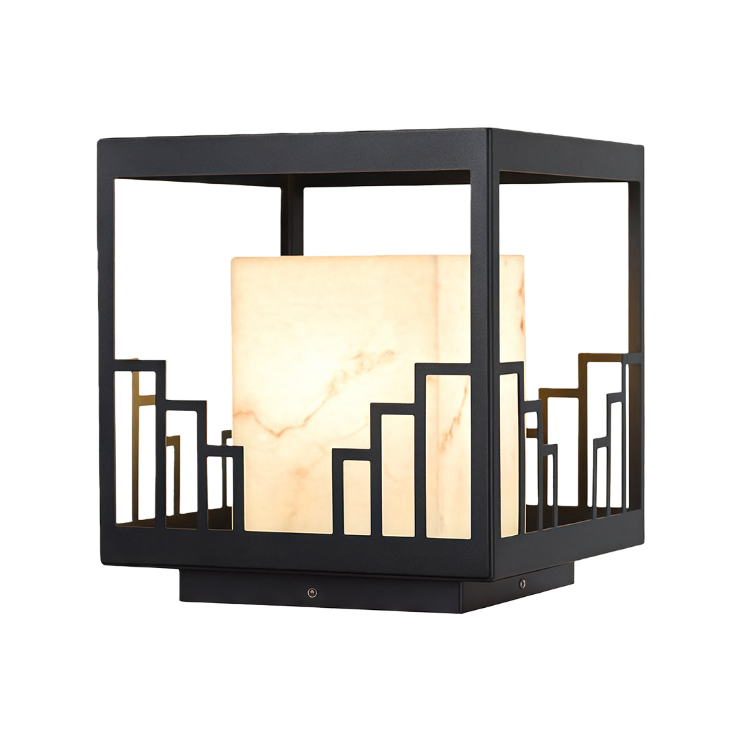 Outdoor Pillar Light Minimalist Waterproof Metal Light