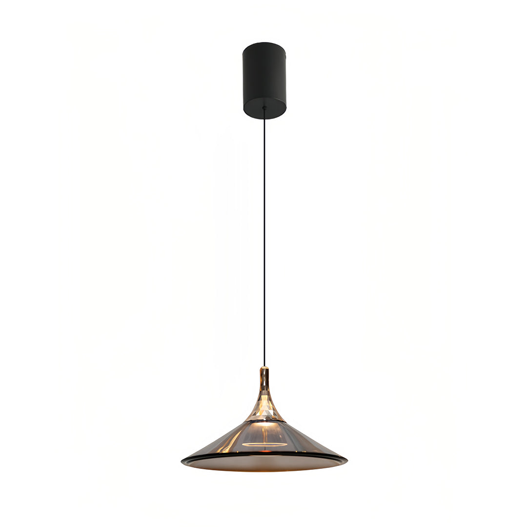 Rise and Fall Pendant Lights Aluminum Acrylic Ceiling Light