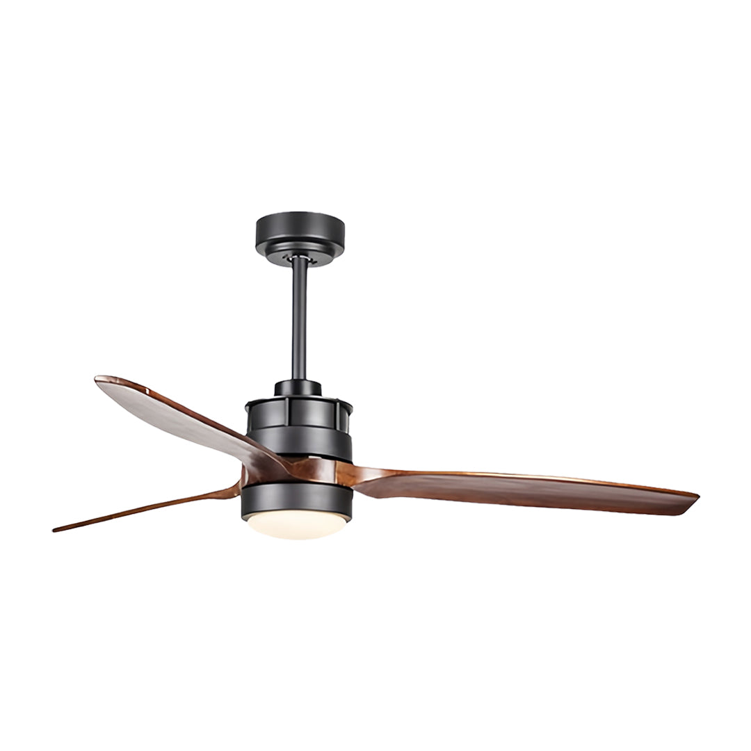 Contemporary Ceiling Fan with Light LED Remote Control Ceiling Fans