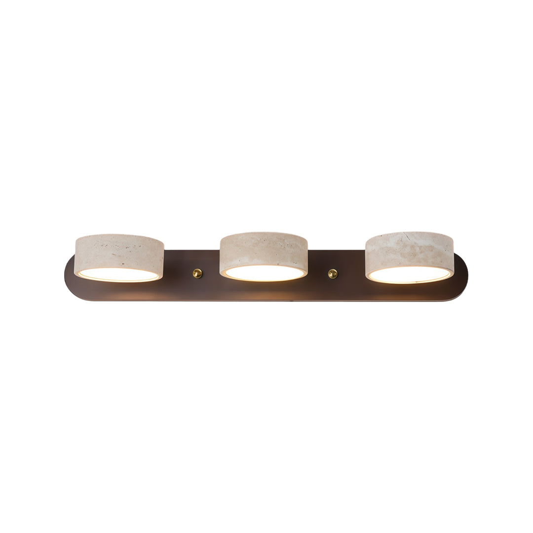 Vanity Bar Light Sconce Japanese Vintage Travertine LED Light