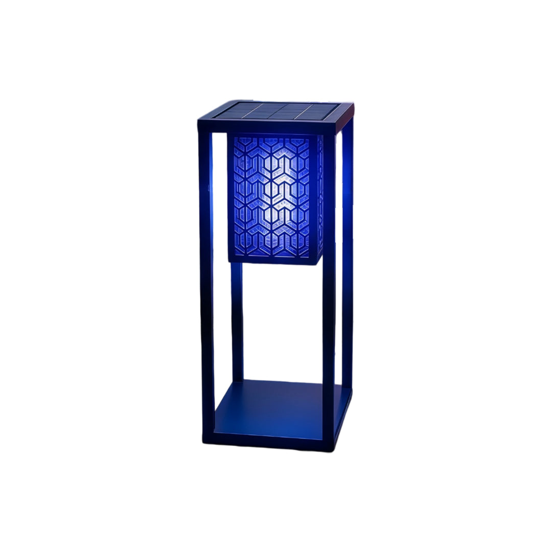Black Bollard Garden Lights Outdoor Mosquito Killer Light