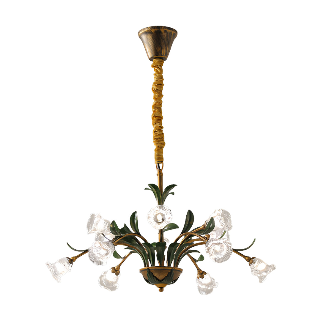 Vintage Floral Chandelier Vintage Rustic Branch Ceiling Light