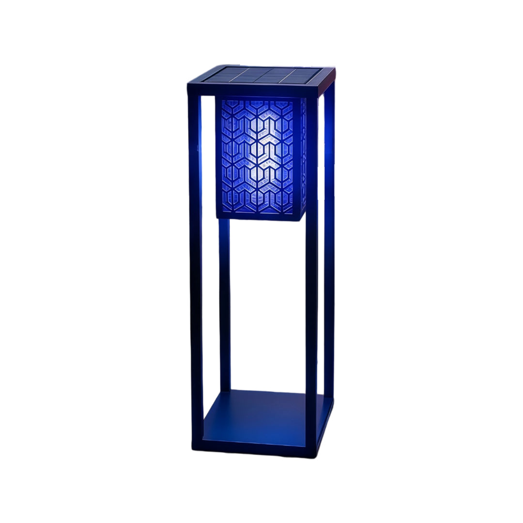 Black Bollard Garden Lights Outdoor Mosquito Killer Light