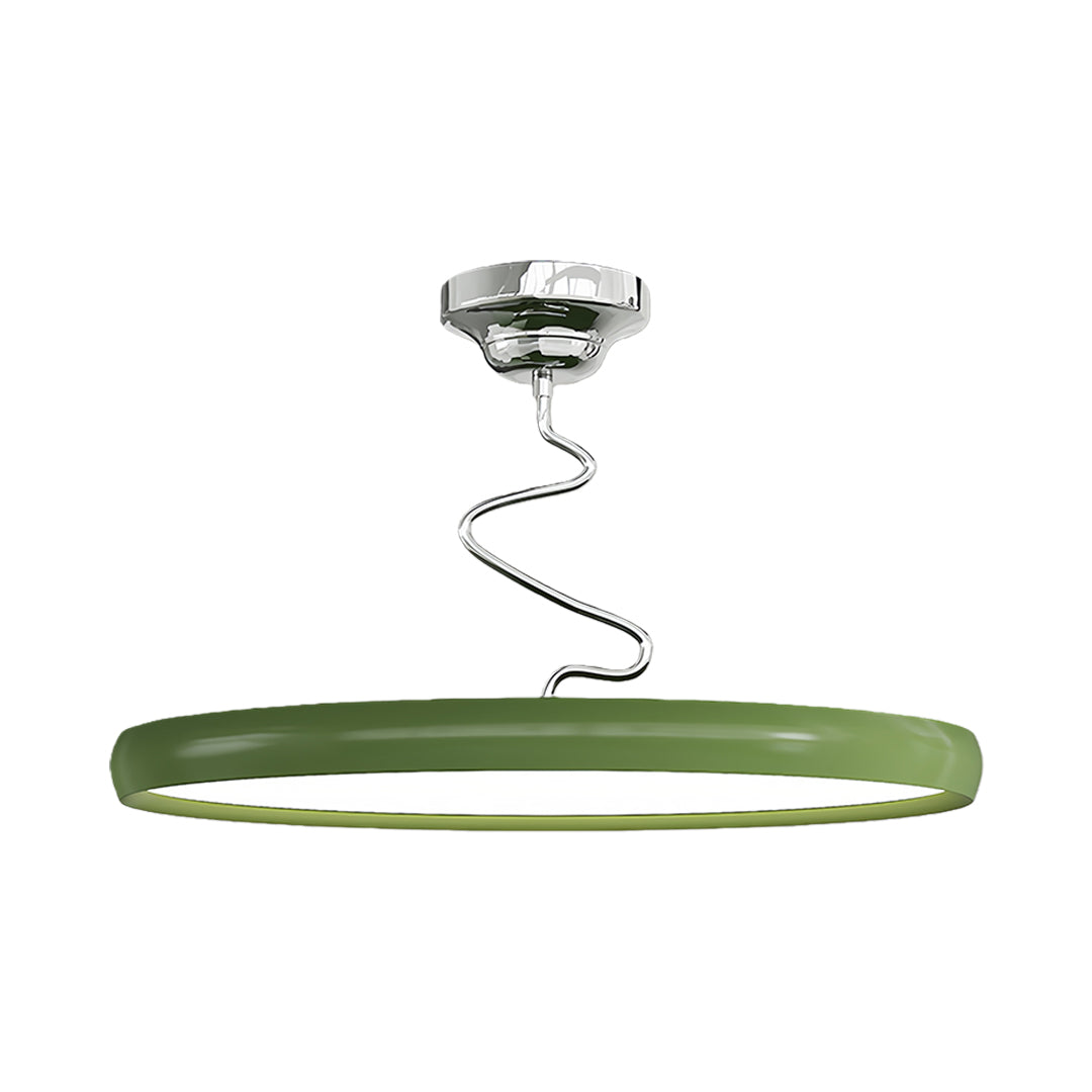 Modern Semi Flush Mount Ceiling Light Twisted Full-Spectrum Light