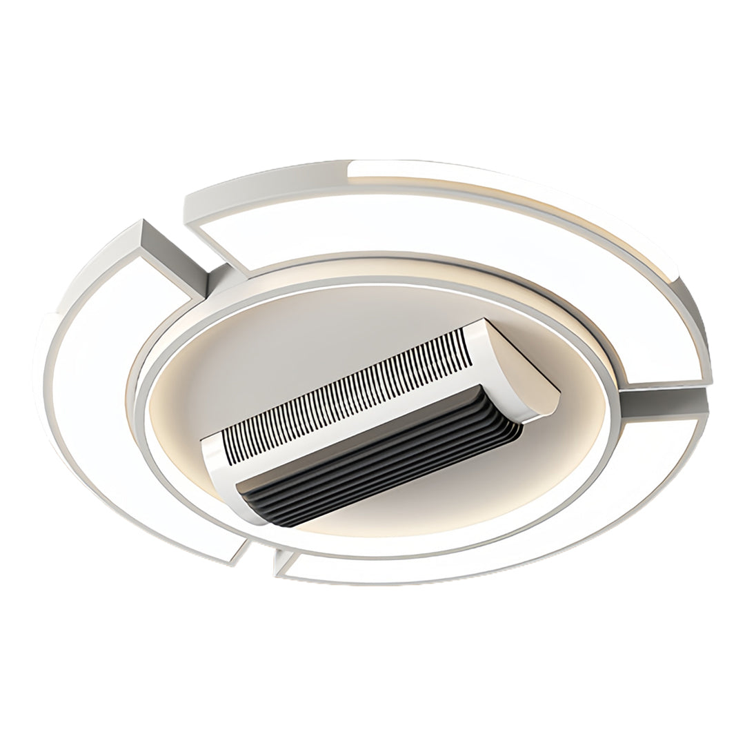 Bladeless Ceiling Fans With Light Full Spectrum LED Fan Lamp