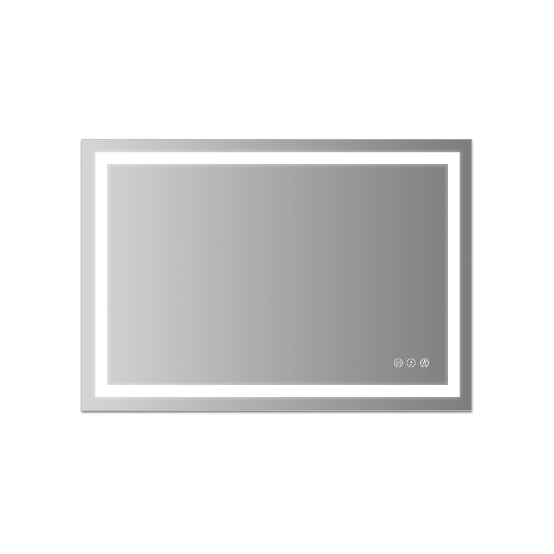 Bathroom Vanity Mirror Lights Smart LED Rectangular Light