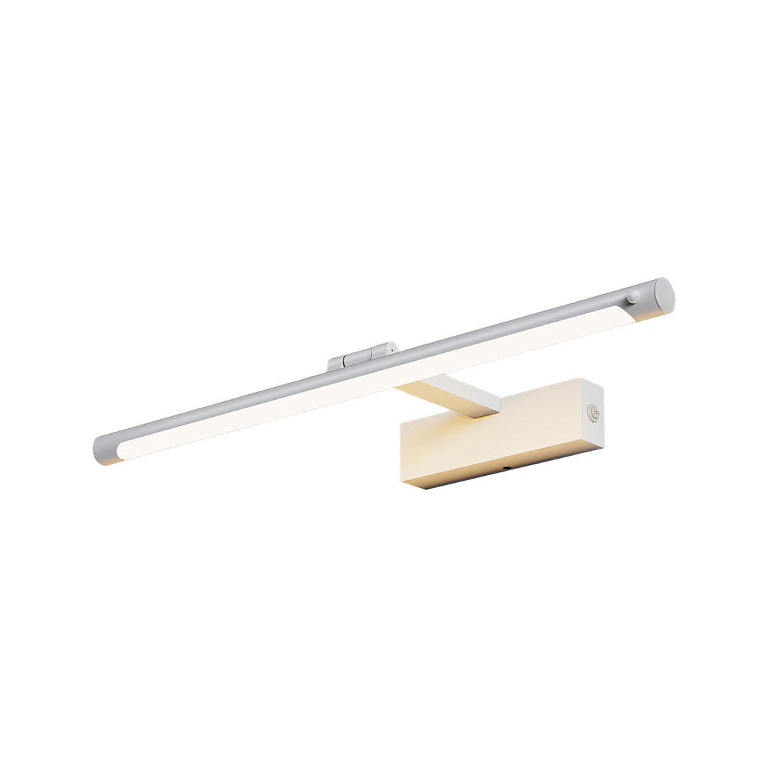 Modern Bathroom Vanity Light Minimalist White Acrylic Linear Light