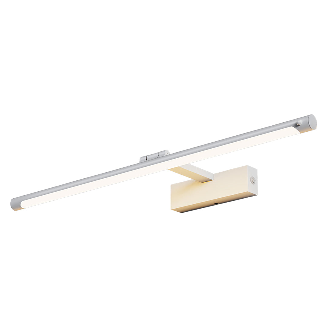 Modern Bathroom Vanity Light Minimalist White Acrylic Linear Light