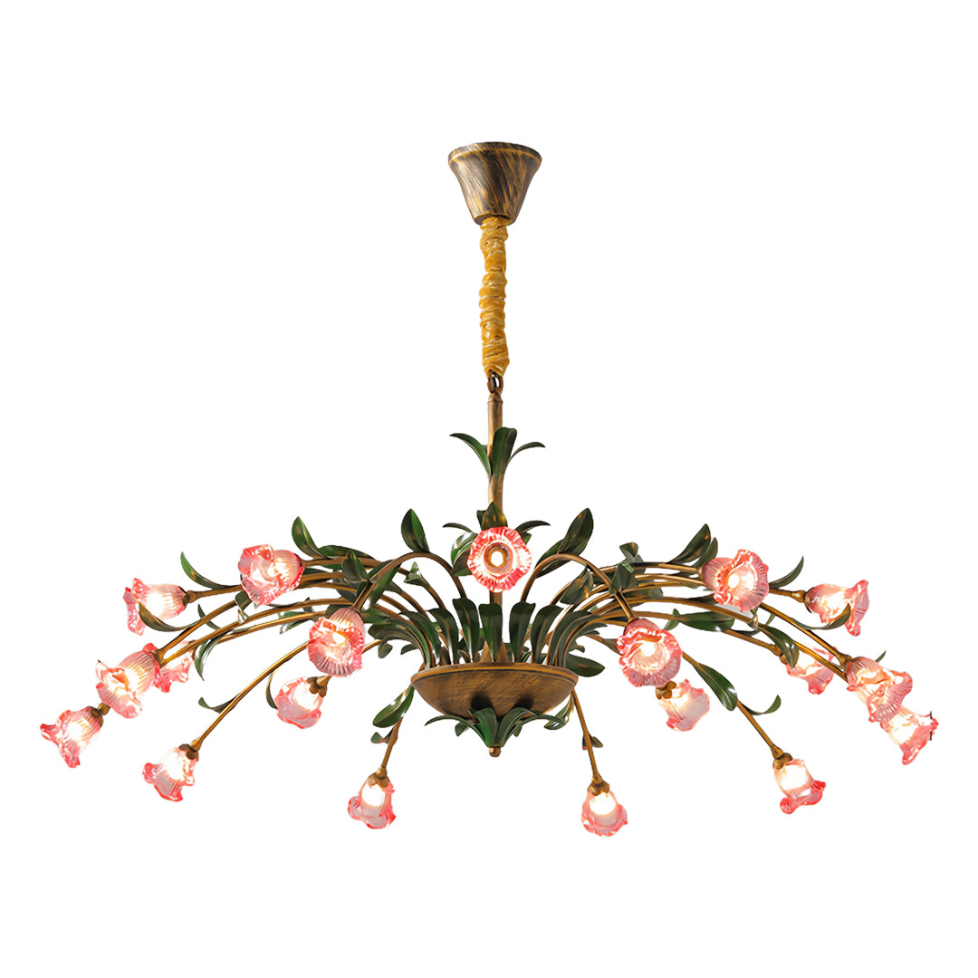Vintage Floral Chandelier Vintage Rustic Branch Ceiling Light