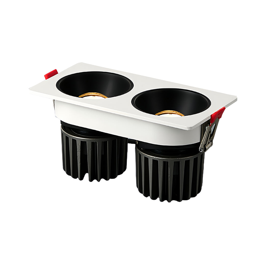 Square Downlight Minimalist Sleek Modern Recessed Grid Ceiling Light