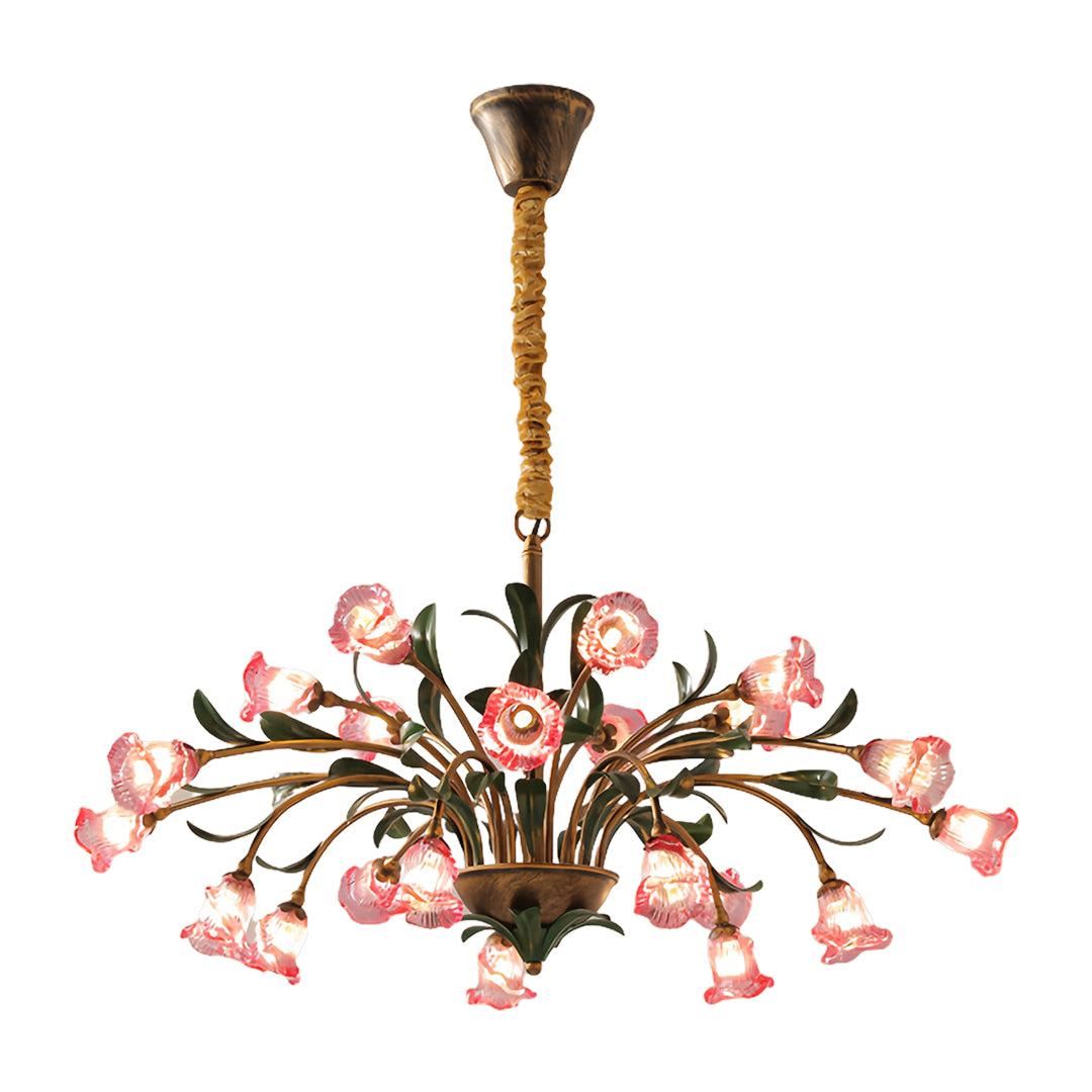 Vintage Floral Chandelier Vintage Rustic Branch Ceiling Light