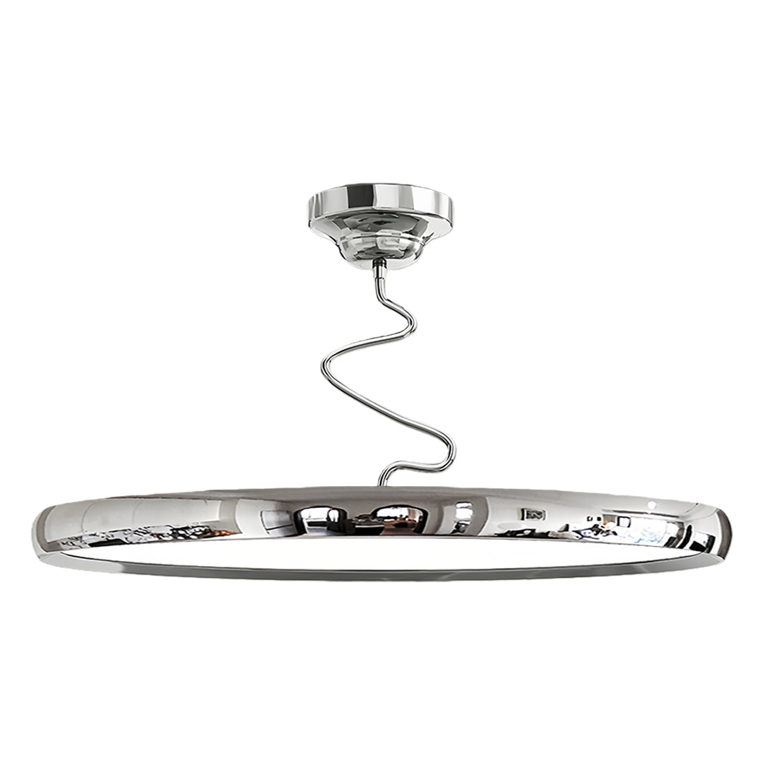 Modern Semi Flush Mount Ceiling Light Twisted Full-Spectrum Light