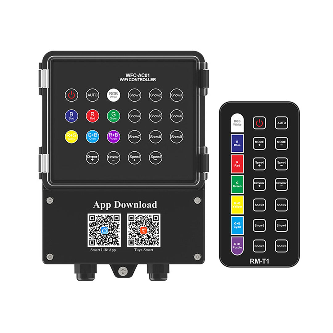 Remote Control RGB Underwater Lighting Synchronization Controller
