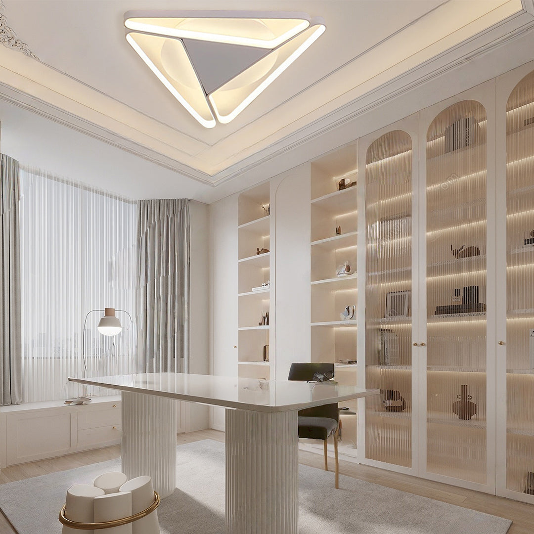 Geometric Design LED Modern Ceiling Lights Flush Mount Ceiling Lamp