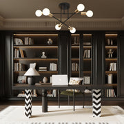 Elegant 6-Light Flush Mount Light- E26/E27, 22'' Dia