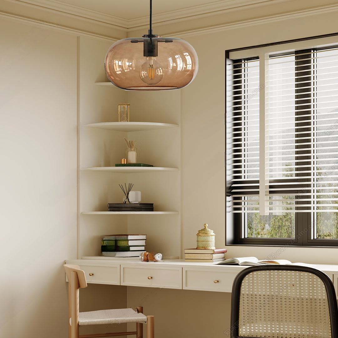 Artistic Electroplated Glass LED Nordic Pendant Lighting