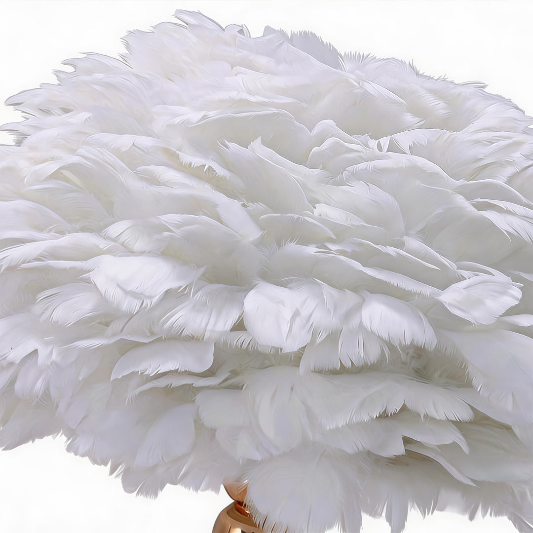 Feather Table Lamps Nordic Ins Style Romantic Wedding Lamp