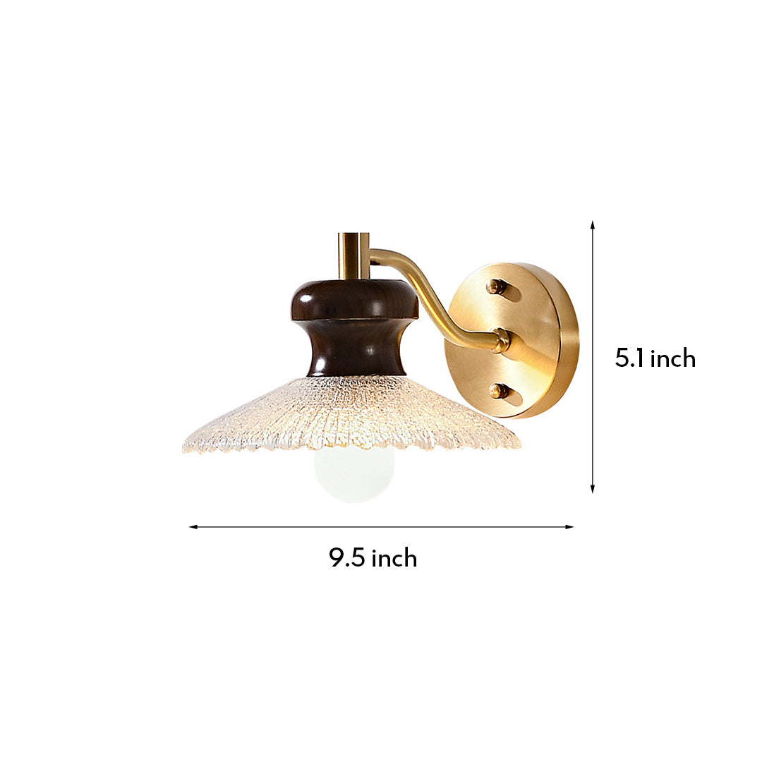 Retro Wall Lights South Seas Style Brass Wall Lamp