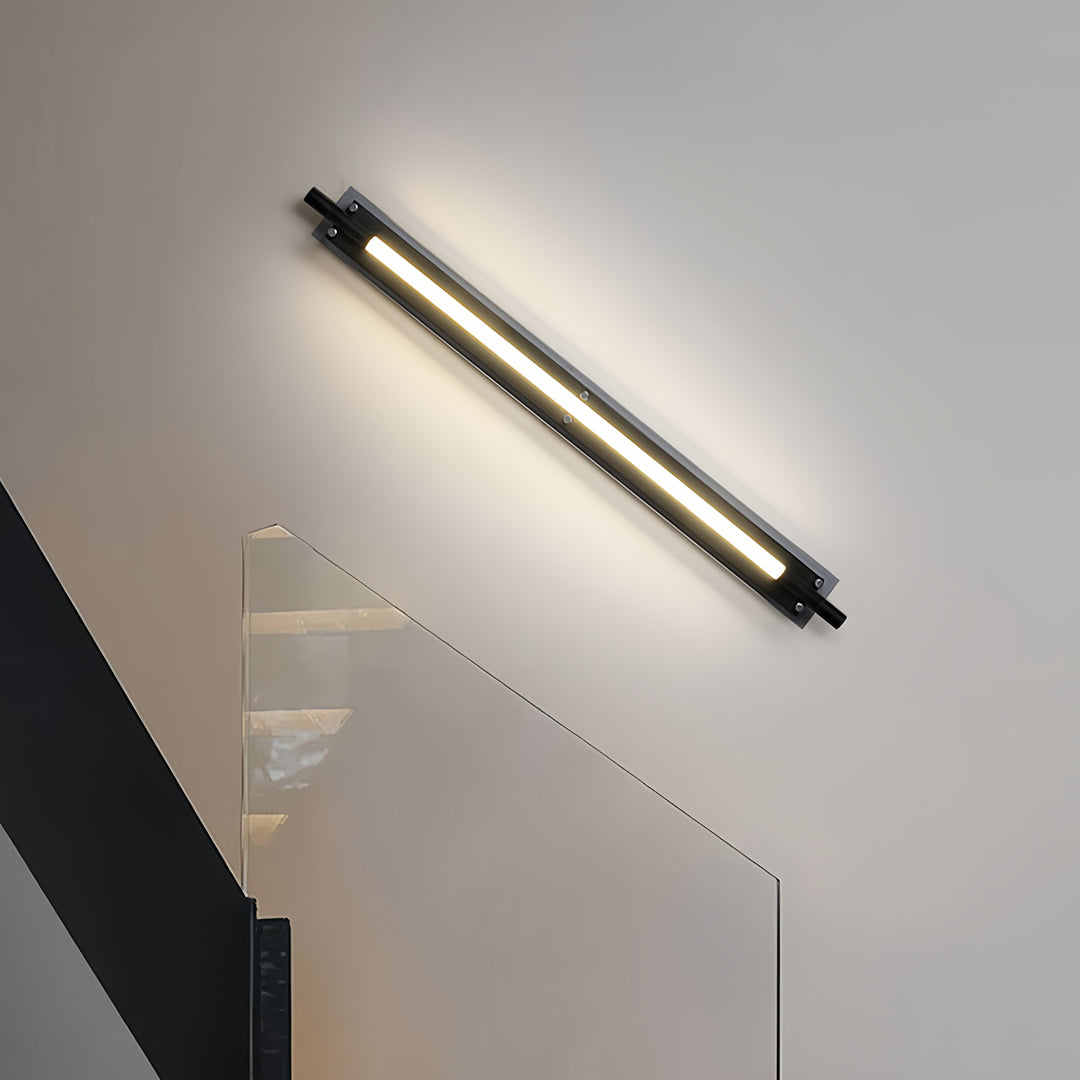 LED Wall Strip Lights Black for Hallways Up-Down Linear Lamp