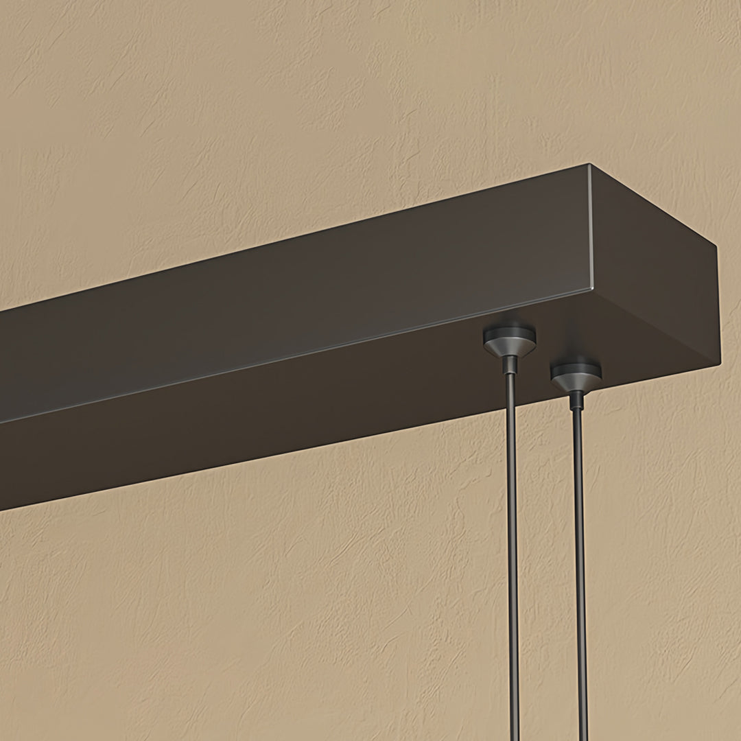 Modern LED Acrylic Seagull Linear Chandelier for Dining