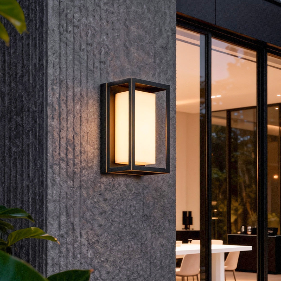 Wall Mounted Outdoor Light Minimalist Brass Garden Light