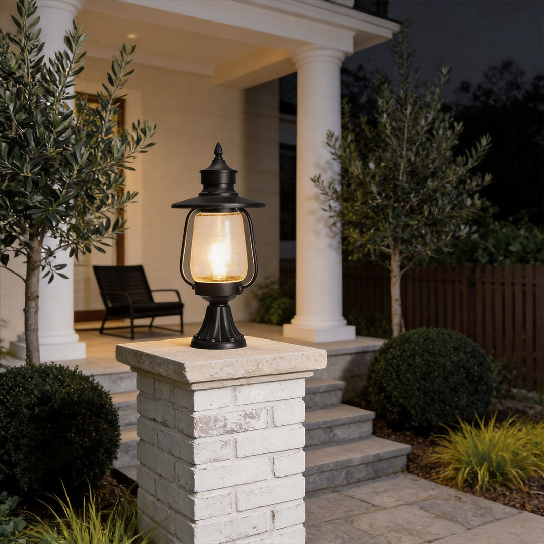 Pillar Lights for Gate Modern Minimalist Outdoor Light