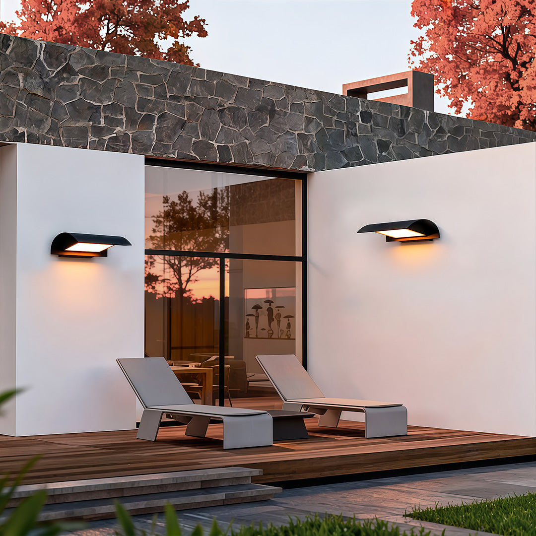 Exterior down Wall Lights Modern Waterproof LED Light
