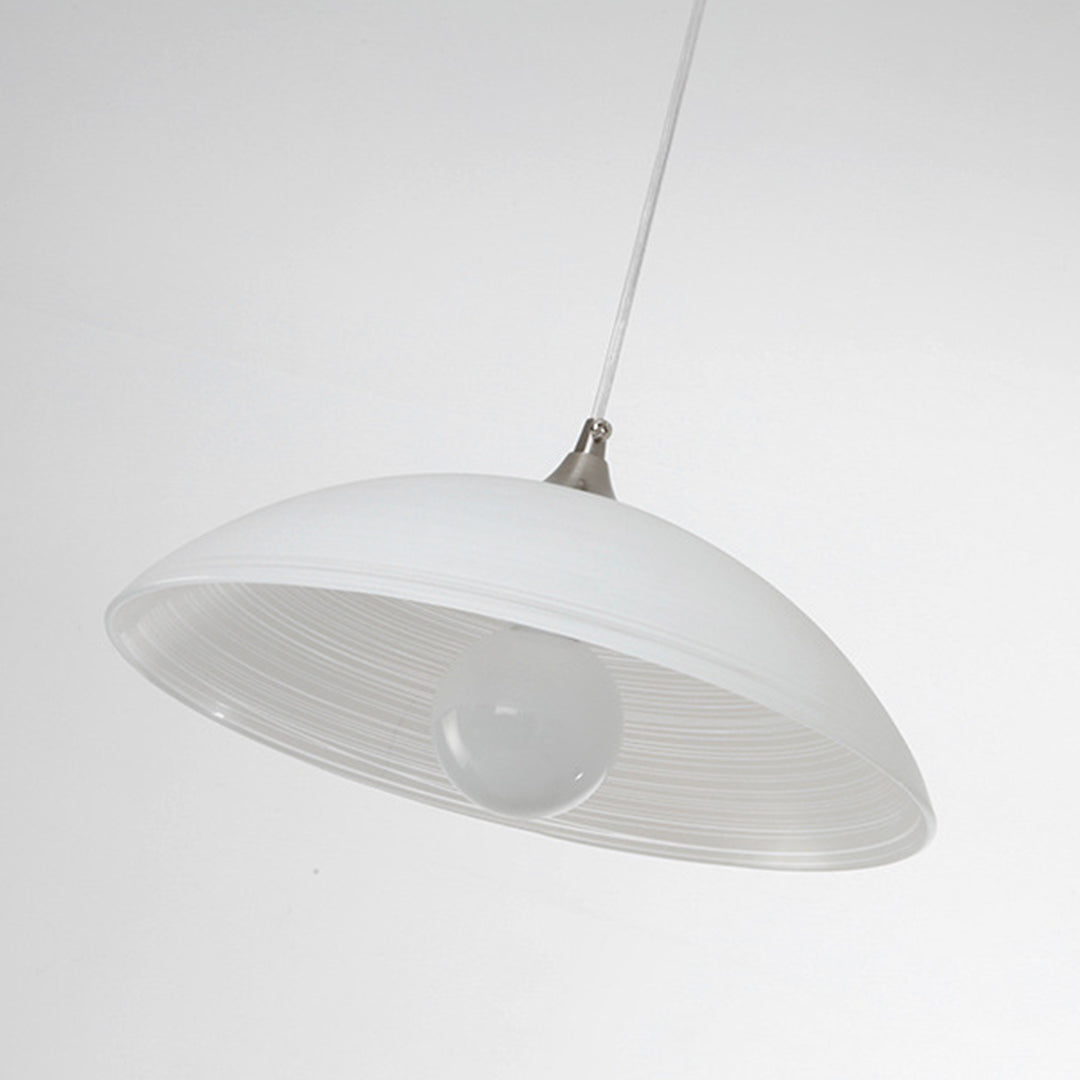 Japanese Style Pendant Light Retro Water Pattern Glass Light